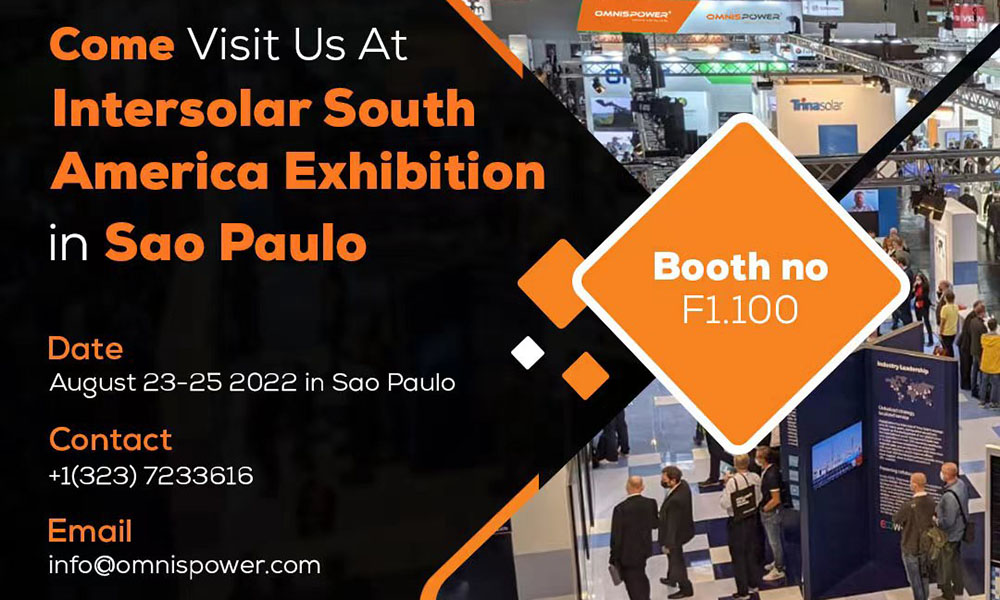 JOIN Omnis Solar Power AT INTERSOLAR SOUTH AMERICA - 2022! JOIN Omnis Solar Power AT INTERSOLAR SOUTH AMERICA - 2022!